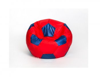 Кресло-мешок Мяч малый красно-синее в Верхней Пышме - verhnyaya-pyshma.mebel-74.com | фото