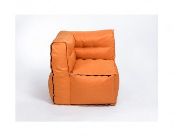 Модульное кресло Комфорт Колор угловое оранжевое в Верхней Пышме - verhnyaya-pyshma.mebel-74.com | фото