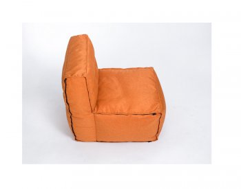 Модульное кресло Комфорт Колор прямое оранжевое в Верхней Пышме - verhnyaya-pyshma.mebel-74.com | фото