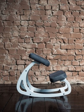 Балансирующий коленный стул Конёк Горбунёк (Белый) в Верхней Пышме - verhnyaya-pyshma.mebel-74.com | фото