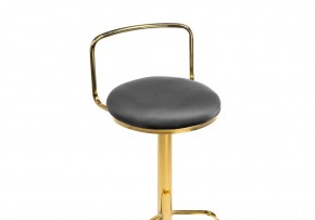 Барный стул Lusia dark gray  / gold в Верхней Пышме - verhnyaya-pyshma.mebel-74.com | фото