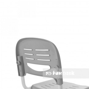 Комплект парта + стул трансформеры Cantare Grey в Верхней Пышме - verhnyaya-pyshma.mebel-74.com | фото