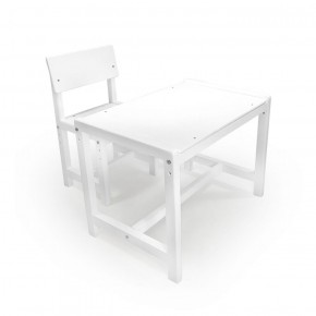Детский растущий комплект стол и стул Я САМ "Лофт" (Белый, Белый) в Верхней Пышме - verhnyaya-pyshma.mebel-74.com | фото