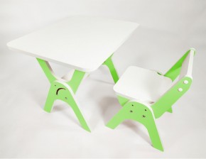 Детский растущий стол-парта и стул Я САМ "Умка" (Зеленый) в Верхней Пышме - verhnyaya-pyshma.mebel-74.com | фото