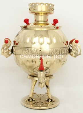Электрический самовар "Петух на лапах" на 3 литра в Верхней Пышме - verhnyaya-pyshma.mebel-74.com | фото