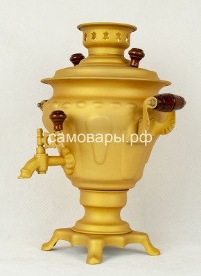 Электрический самовар "Русское золото" матовая груша на 2 литра (Ограниченная серия) в Верхней Пышме - verhnyaya-pyshma.mebel-74.com | фото