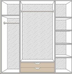 Спальный гарнитур Роза (шкаф 4-х дверный) в Верхней Пышме - verhnyaya-pyshma.mebel-74.com | фото