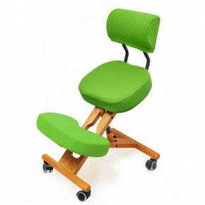 Коленный стул со спинкой Smartstool KW02В + Чехлы в Верхней Пышме - verhnyaya-pyshma.mebel-74.com | фото
