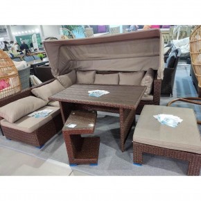 Комплект мебели с диваном AFM-320B-T320 Brown в Верхней Пышме - verhnyaya-pyshma.mebel-74.com | фото
