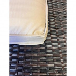 Комплект плетеной мебели  YR822Br Brown-Beige (подушка бежевая) в Верхней Пышме - verhnyaya-pyshma.mebel-74.com | фото