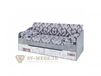 Кровать-диван с ящиками Грей в Верхней Пышме - verhnyaya-pyshma.mebel-74.com | фото