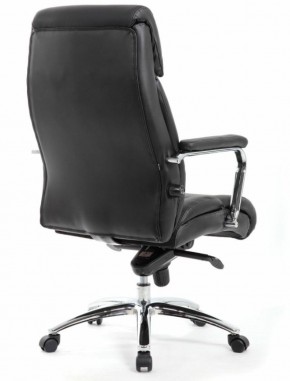 Кресло BRABIX PREMIUM "Phaeton EX-502" (кожа с компаньоном, хром, черное) 530882 в Верхней Пышме - verhnyaya-pyshma.mebel-74.com | фото