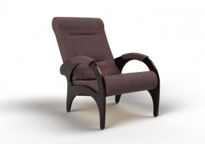 Кресло для отдыха Римини 19-Т-КМ (ткань/венге) КОФЕ С МОЛОКОМ в Верхней Пышме - verhnyaya-pyshma.mebel-74.com | фото