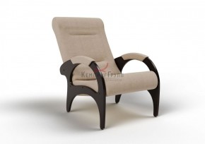 Кресло для отдыха Римини 19-Т-П (ткань/венге) ПЕСОК в Верхней Пышме - verhnyaya-pyshma.mebel-74.com | фото