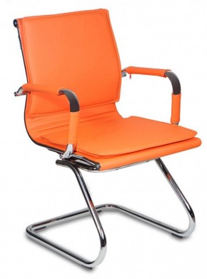 Кресло для посетителя Бюрократ CH-993-Low-V/orange оранжевый в Верхней Пышме - verhnyaya-pyshma.mebel-74.com | фото