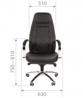 Кресло для руководителя CHAIRMAN 950 (Экокожа) Черное в Верхней Пышме - verhnyaya-pyshma.mebel-74.com | фото