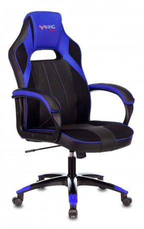 Кресло игровое Бюрократ VIKING 2 AERO BLUE черный/синий в Верхней Пышме - verhnyaya-pyshma.mebel-74.com | фото