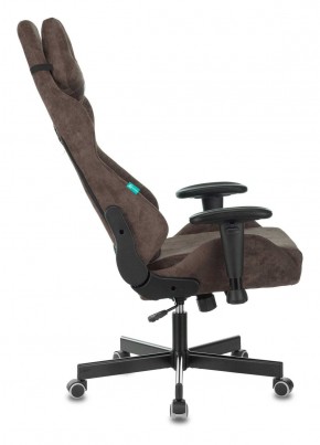 Кресло игровое Бюрократ VIKING KNIGHT LT10 FABRIC коричневый в Верхней Пышме - verhnyaya-pyshma.mebel-74.com | фото