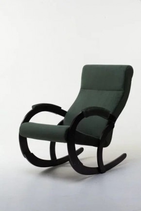 Кресло-качалка КОРСИКА 34-Т-AG (зеленый) в Верхней Пышме - verhnyaya-pyshma.mebel-74.com | фото
