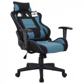 Кресло компьютерное BRABIX "GT Racer GM-100" (черное/голубое) 531818 в Верхней Пышме - verhnyaya-pyshma.mebel-74.com | фото