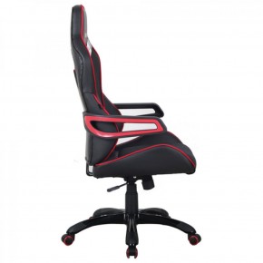 Кресло компьютерное BRABIX Nitro GM-001 (ткань/экокожа) черное, вставки красные (531816) в Верхней Пышме - verhnyaya-pyshma.mebel-74.com | фото