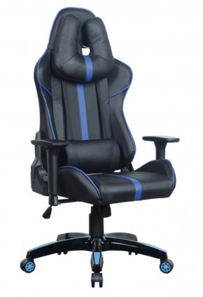 Кресло компьютерное BRABIX "GT Carbon GM-120" (черное/синее) 531930 в Верхней Пышме - verhnyaya-pyshma.mebel-74.com | фото