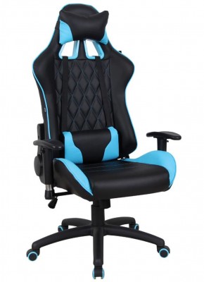Кресло компьютерное BRABIX "GT Master GM-110" (черное/голубое) 531928 в Верхней Пышме - verhnyaya-pyshma.mebel-74.com | фото