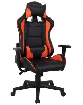 Кресло компьютерное BRABIX "GT Racer GM-100" (черное/оранжевое) 531925 в Верхней Пышме - verhnyaya-pyshma.mebel-74.com | фото