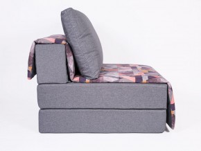 Кресло-кровать бескаркасное Харви (серый-сноу манго) в Верхней Пышме - verhnyaya-pyshma.mebel-74.com | фото