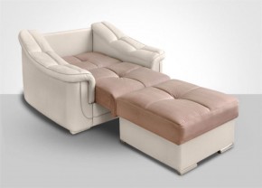 Кресло-кровать + Пуф Кристалл (ткань до 300) НПБ в Верхней Пышме - verhnyaya-pyshma.mebel-74.com | фото