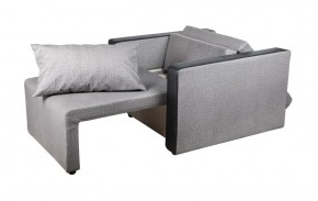 Кресло-кровать Милена с подлокотниками (серый) Велюр в Верхней Пышме - verhnyaya-pyshma.mebel-74.com | фото
