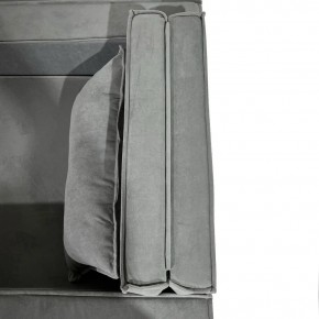 Кресло-кровать Принц КК1-ВСе (велюр серый) в Верхней Пышме - verhnyaya-pyshma.mebel-74.com | фото