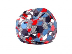 Кресло-мешок Мяч M (Geometry Slate) в Верхней Пышме - verhnyaya-pyshma.mebel-74.com | фото