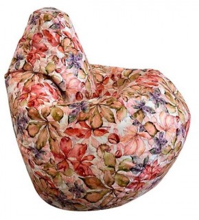 Кресло-мешок Цветы L в Верхней Пышме - verhnyaya-pyshma.mebel-74.com | фото