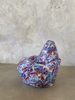 Кресло-мешок Цветы L в Верхней Пышме - verhnyaya-pyshma.mebel-74.com | фото