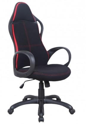 Кресло офисное BRABIX PREMIUM "Force EX-516" (ткань черное/вставки красные) 531571 в Верхней Пышме - verhnyaya-pyshma.mebel-74.com | фото