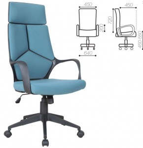 Кресло офисное BRABIX PREMIUM "Prime EX-515" (ткань, голубое) 531568 в Верхней Пышме - verhnyaya-pyshma.mebel-74.com | фото