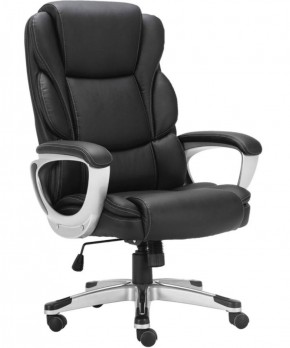 Кресло офисное BRABIX PREMIUM "Rest EX-555" (пружинный блок, экокожа, черное) 531938 в Верхней Пышме - verhnyaya-pyshma.mebel-74.com | фото