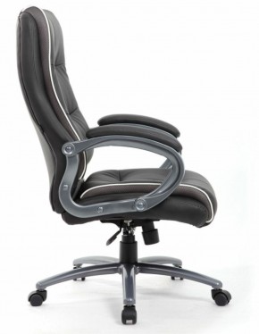 Кресло офисное BRABIX PREMIUM "Strong HD-009" (экокожа черная, ткань серая) 531945 в Верхней Пышме - verhnyaya-pyshma.mebel-74.com | фото