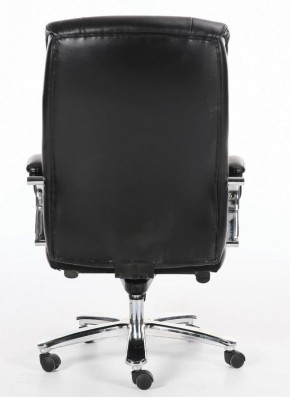 Кресло офисное BRABIX "Direct EX-580" (хром/рециклированная кожа/черное) 531824 в Верхней Пышме - verhnyaya-pyshma.mebel-74.com | фото