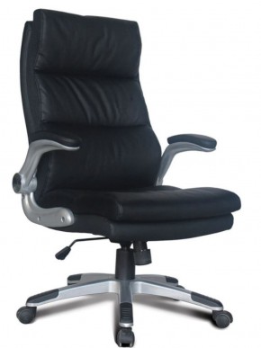 Кресло офисное BRABIX "Fregat EX-510" (рециклированная кожа, черное) 530863 в Верхней Пышме - verhnyaya-pyshma.mebel-74.com | фото