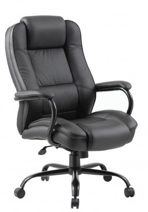 Кресло офисное BRABIX "Heavy Duty HD-002" (экокожа/черное) 531829 в Верхней Пышме - verhnyaya-pyshma.mebel-74.com | фото