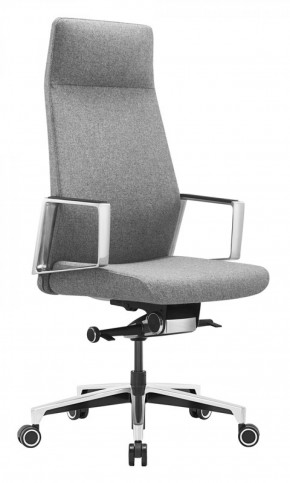 Кресло руководителя Бюрократ _JONS/CASHGREY серый в Верхней Пышме - verhnyaya-pyshma.mebel-74.com | фото