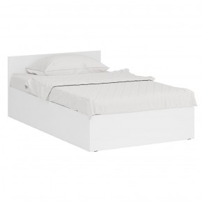 Кровать 1200 + Пенал Стандарт, цвет белый, ШхГхВ 123,5х203,5х70 + 45х52х200 см., сп.м. 1200х2000 мм., без матраса, основание есть в Верхней Пышме - verhnyaya-pyshma.mebel-74.com | фото