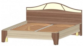 ВЕРОНА Кровать 1600 с основанием (ясень шимо комб.) в Верхней Пышме - verhnyaya-pyshma.mebel-74.com | фото