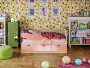 Кровать Бабочки (Розовый металлик) 1600 в Верхней Пышме - verhnyaya-pyshma.mebel-74.com | фото