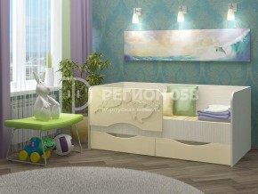 Кровать Дельфин-2 МДФ (фасад 3D) 1600 в Верхней Пышме - verhnyaya-pyshma.mebel-74.com | фото