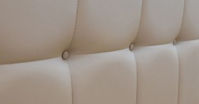 Кровать двойная Хлоя 160 + ортопед + ПМ + дно (арт. Пегасо капучино к/з (бежево-коричневый)) в Верхней Пышме - verhnyaya-pyshma.mebel-74.com | фото