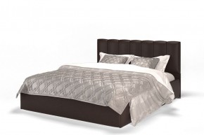 Кровать Элен 1600 + основание с ПМ (Лесмо brown) коричневый в Верхней Пышме - verhnyaya-pyshma.mebel-74.com | фото