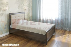 Кровать КР-1032 с мягким изголовьем в Верхней Пышме - verhnyaya-pyshma.mebel-74.com | фото